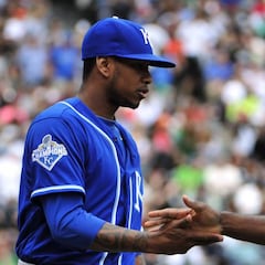 Yordano Ventura enseña su lado positivo y fulminante