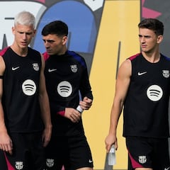 Olmo y Gavi, cara y cruz para Flick