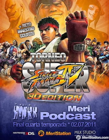 1.000 euros en premios para el torneo SSFIV del MeriPodcast