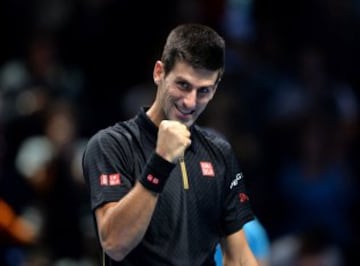 Novak Djokovic venció a Berdych y aseguró el número uno del mundo.