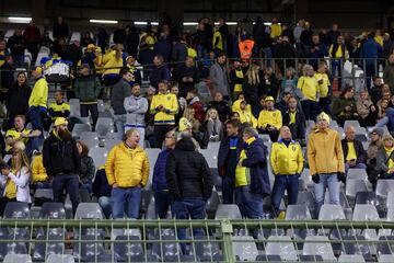 La preocupante espera de los aficionados suecos en el Estadio Rey Balduino