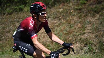 Geraint Thomas espera salir líder de la contrarreloj del Tour.