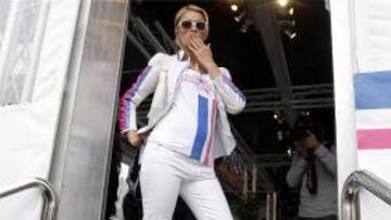 Paris Hilton, la reina del 'paddock'