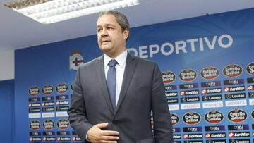 Tino Fernández, presidente del Deportivo.