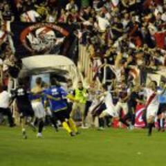 "Recuerdo a todo Vallecas celebrando el gol conmigo"