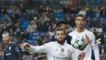 Nacho, en el partido ante el Malmoe.
