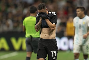 Los rostros de México en la goleada ante Argentina