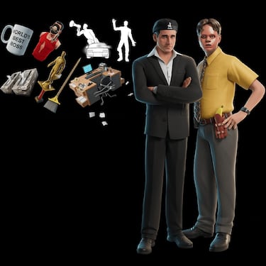 Fortnite x ‘The Office’: así son las nuevas skins de Michael Scott y Dwight Schrute que rememoran momentos míticos de la serie