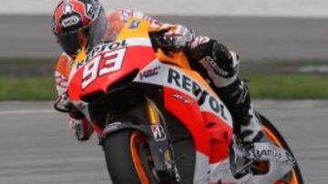 Marc Márquez está en forma y es fuerte por su punto de locura
