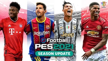 Portada de eFootball PES 2021