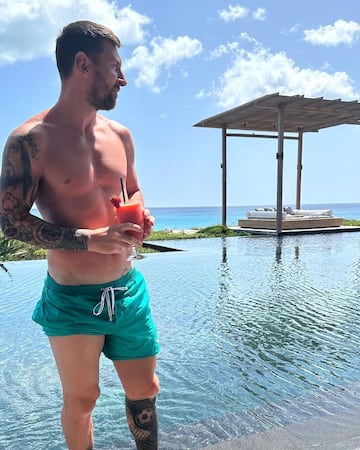 As¨ª disfrutan los futbolistas de las vacaciones de verano
