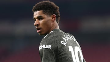 Man Utd forward Rashford racially abused on social media after Arsenal draw