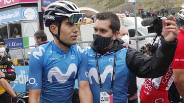 Pedrero, corredor del Movistar Team.