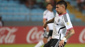 Jugó su primer partido internacional en Colo Colo y respondió con clase