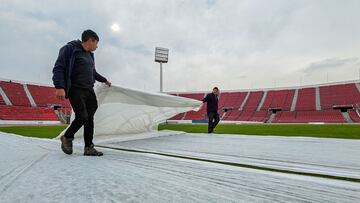 Revelan el estado de la cancha del Nacional para el Clásico Universitario