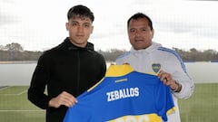 Zeballos renovó con Boca hasta 2026
