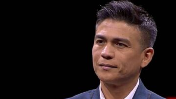 Américo chocó un poste y el muro de una casa en La Florida