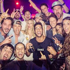 La fiesta del campeón Rosberg por todo lo alto en Abu Dhabi