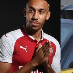 Aubameyang y su pasión por el dorado: muestra su Lamborghini color oro de 300.000 euros