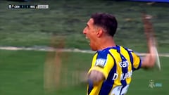 Di María marca el gol con el que todo centrador sueña y contra Boca Juniors: patas arriba Rosario