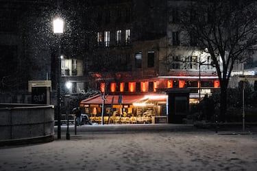 No es un fenómeno muy habitual en noviembre en la capital francesa. 