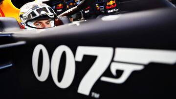 NORTHAMPTON, ENGLAND - JULY 14: Max Verstappen of Netherlands and Red Bull Racing prepares to drive in the garage before the F1 Grand Prix of Great Britain at Silverstone on July 14, 2019 in Northampton, England. (Photo by Mark Thompson/Getty Images)