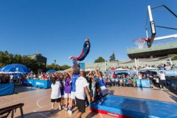 Las canastas más impresionantes corrieron a cargo del equipo de Dunkers.