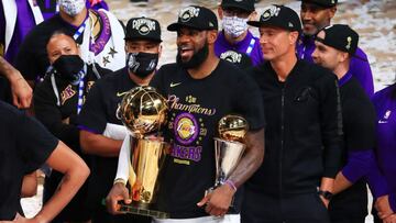LeBron: "Yo he ganado los dos t¨ªtulos m¨¢s dif¨ªciles de siempre"