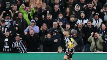 Tablas locas en St James’ Park