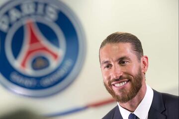 Las primeras imágenes de Sergio Ramos con el PSG