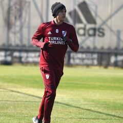 Carrascal sufrió un esguince de rodilla en el entrenamiento