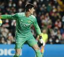Courtois, elegido mejor jugador de LaLiga en febrero