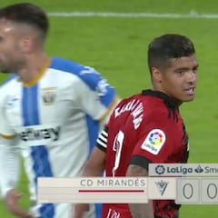 Resumen del Mirandés vs. Leganés de la Liga SmartBank