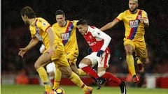 Crystal Palace-Arsenal: fecha, horario, canal de TV y dónde ver online