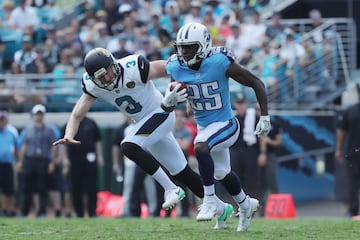 Jackson jugó todos los partidos en su primer temporada con los Tenessee Titans.