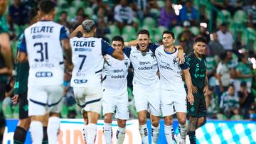 Santos (0-2) Monterrey: Resumen del partido y goles