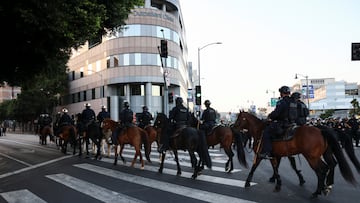 Los Angeles Mayor Karen Bass confirmed that the curfew in the city's downtown area will continue for several days.