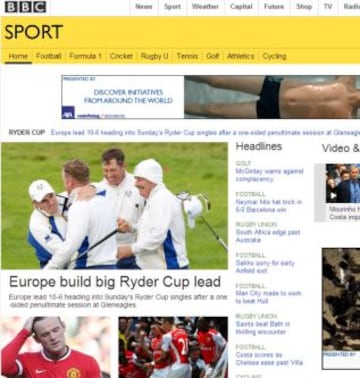 Portadas de la prensa extranjera