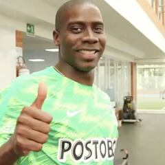 Nacional presenta a Geisson Perea, su nuevo central