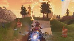 Fortnite Battle Royale: Salta a través de círculos llameantes - Desafío de la Semana 5 de la Temporada 6