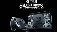 La preciosa Nintendo Switch de Super Smash Bros. Ultimate