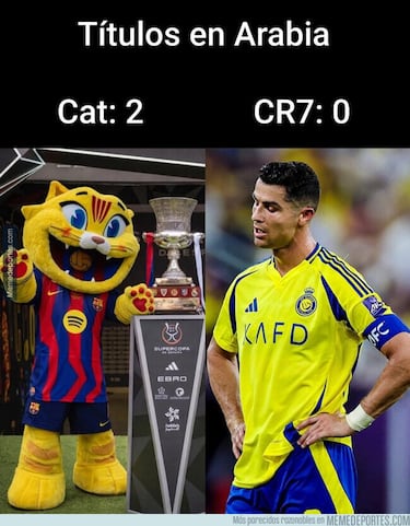 Los pitos en el Bernabéu y la derrota del Barça, protagonistas de los memes de la jornada