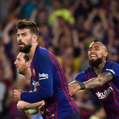 Piqué deja en evidencia a sus compañeros: suma más minutos que siete jugadores juntos