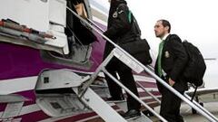 Tenso viaje de vuelta tras el partido con el Twente