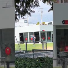 Chivas goalie impresses with goal kicked from outside the field