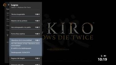 Estadísticas Sekiro: cuántos jugadores han completado el prólogo y todos los jefes