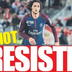 El culebrón Rabiot, en las portadas de Barcelona