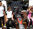 Cristiano visitó a Fernando Alonso en el GP de Mónaco