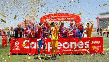 El Barcelona celebra LaLiga Promises