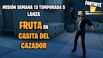 Fortnite: dónde está Casita del Cazador y cómo lanzar fruta